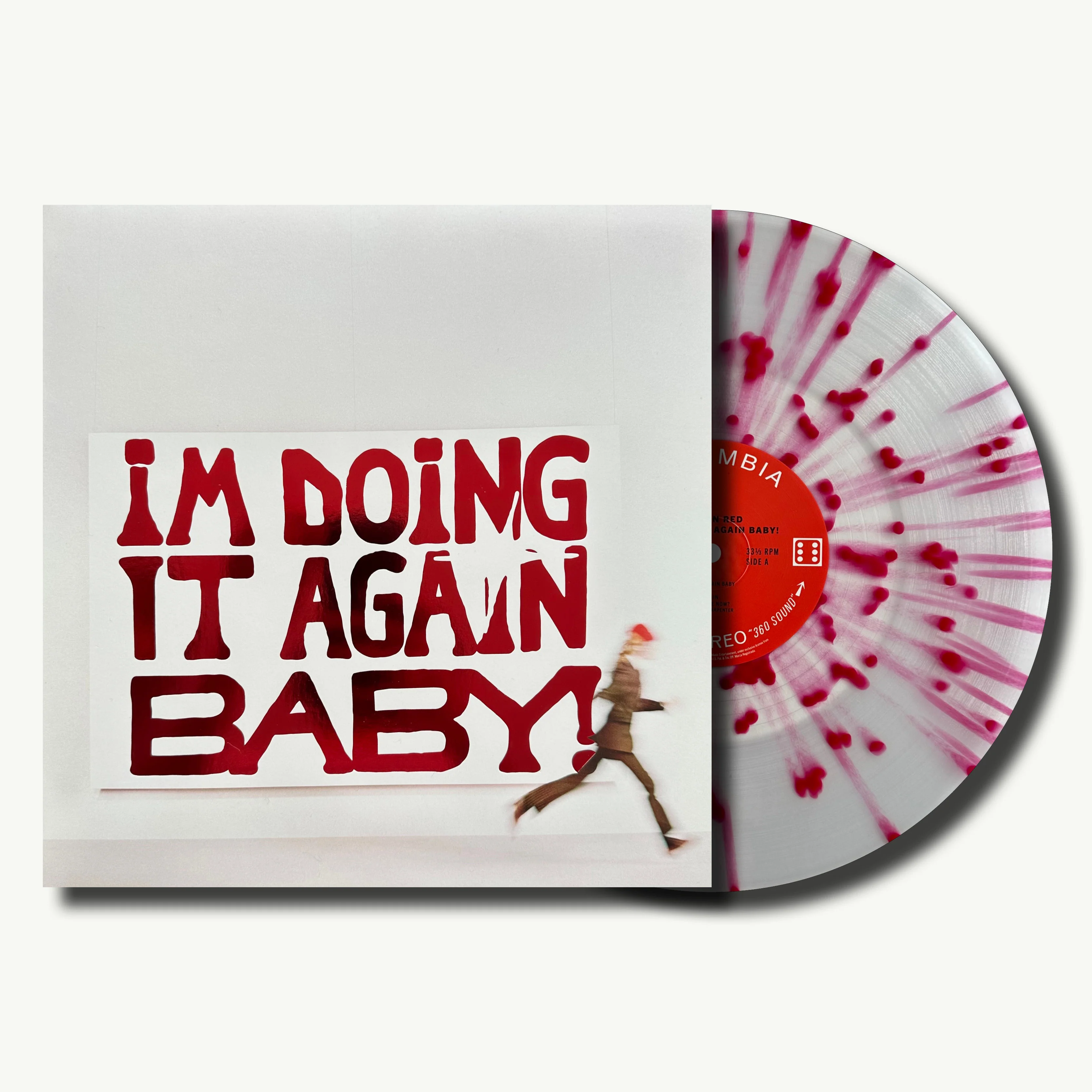 girl in red: I'M DOING IT AGAIN BABY! (Scented Splatter Edition)