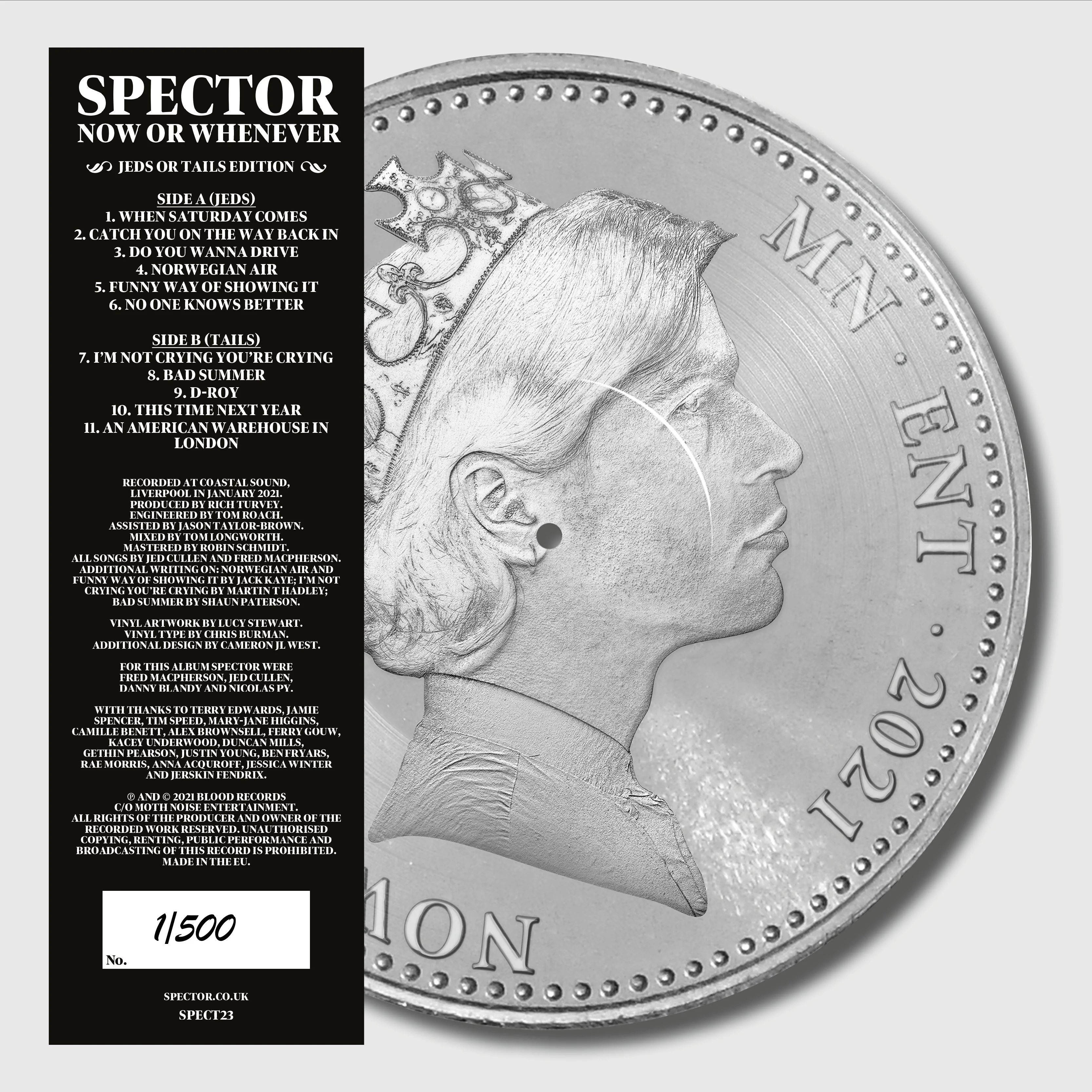 Spector: Now Or Whenever (Jeds or Tails Edition)